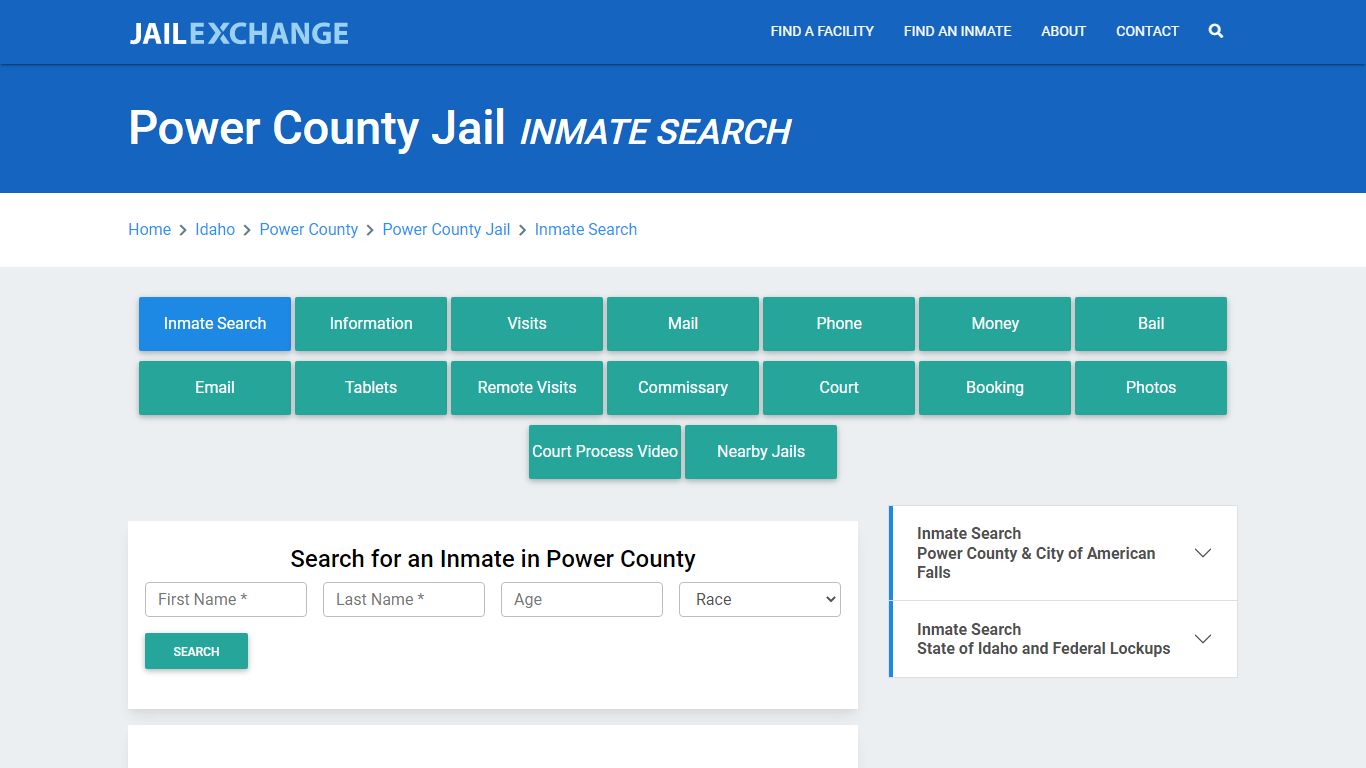 Power County Jail, ID Inmate Search: Roster & Mugshots