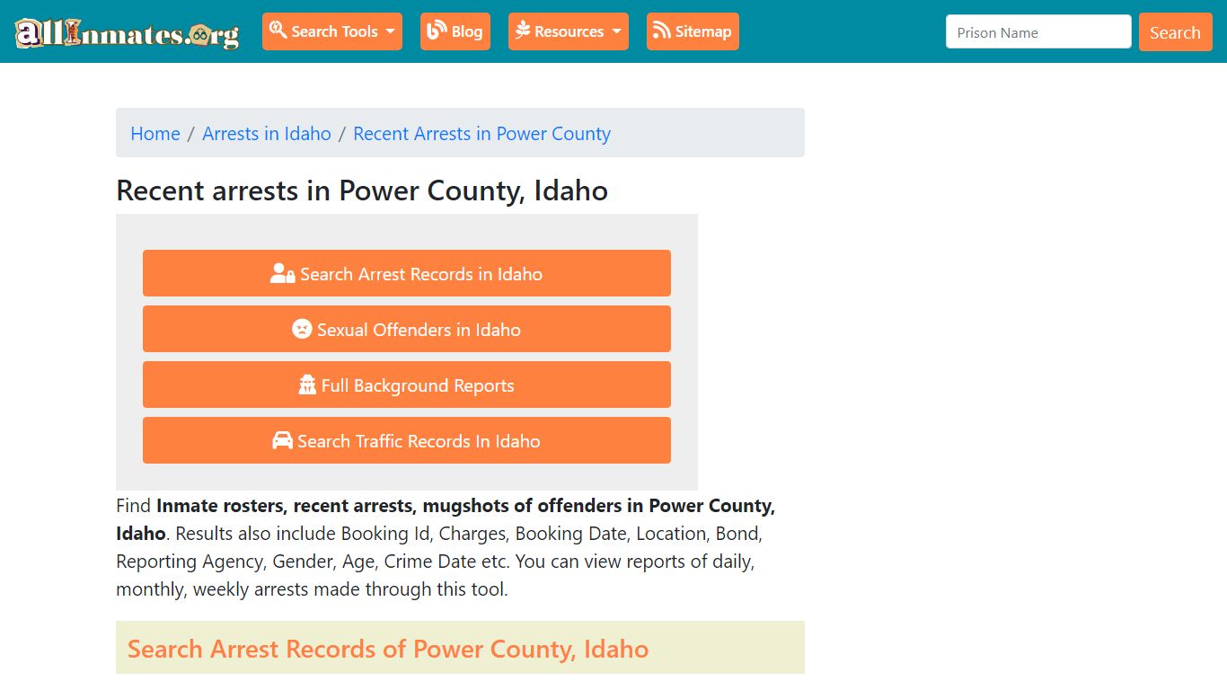 Recent arrests in Power County, Idaho | Mugshots, Rosters, Inmates, Crimes